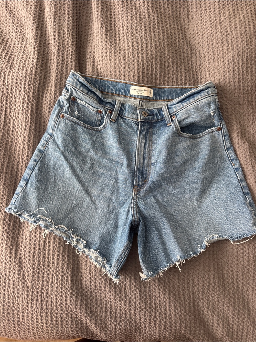 Abercrombie Dad Shorts High Rise